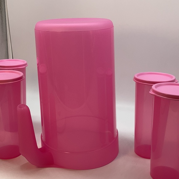 Tupperware Jumbo Jug and 4 Tumblers Set - Picture 15 of 16